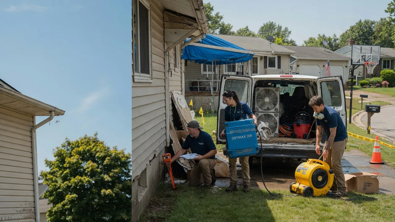 Ceiling Leak Cleanup in Francesville, IN near me