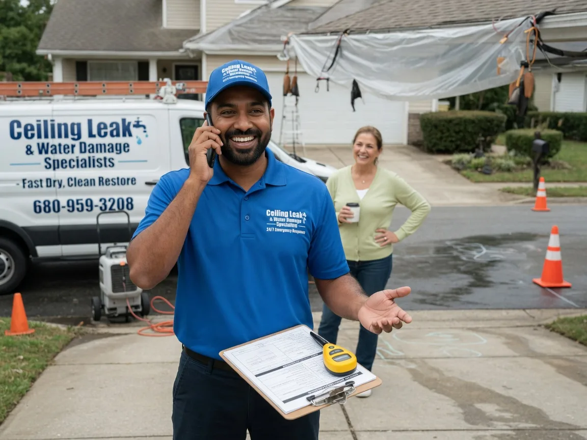 Ceiling Leak Cleanup Francesville, IN FAQs